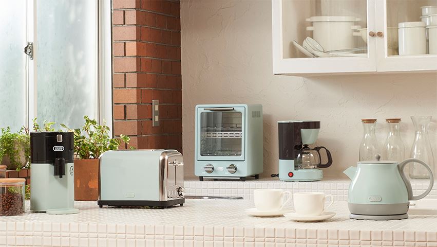 色のコーディネートで統一感! おしゃれなインテリア家電